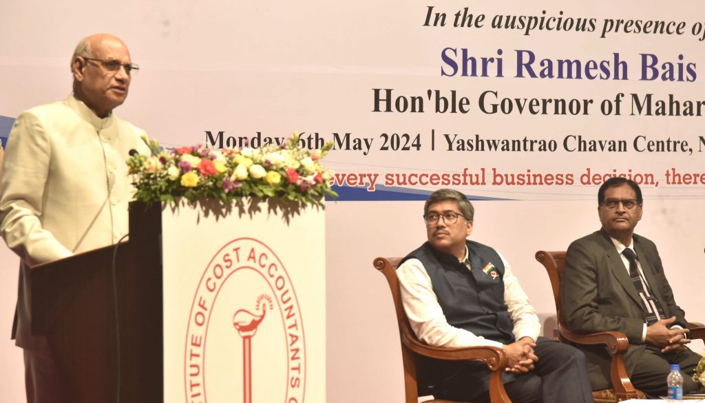Maharashtra Governor Ramesh Basis inaugurated Seminar on Management Accounting 4 1024x585 z4pUJd ‘व्यवस्थापन लेखांकन दिना’निमित्त राज्यपालांच्या हस्ते चर्चासत्राचे उद्घाटन